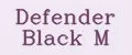 Defender Black M