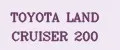 Toyota Land Cruiser 200