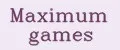 Maximum Games