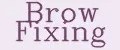 Brow Fixing