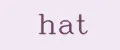 hat
