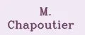 M. Chapoutier