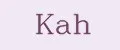 Kah