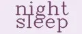 night sleep