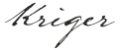 KRIGER