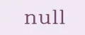 null
