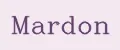 Mardon