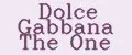 Dolce Gabbana The One