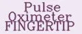 Pulse Oximeter FINGERTIP