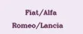 Fiat/Alfa Romeo/Lancia