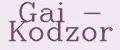 Gai - Kodzor