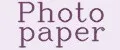 Photo paper