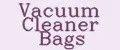 Vacuum Cleaner Bags