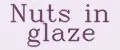 Nuts in glaze