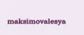 maksimovalesya