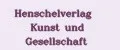 Henschelverlag Kunst und Gesellschaft