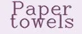 Paper towels
