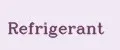 Refrigerant