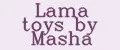 Аналитика бренда Lama toys by Masha на Wildberries