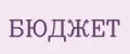 БЮДЖЕТ