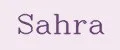 SAHRA