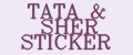 ТАТA&SHER STICKER