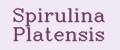 Spirulina Platensis