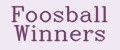 Foosball Winners