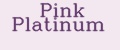 Pink Platinum