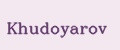 Khudoyarov