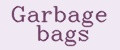 Аналитика бренда Garbage bags на Wildberries