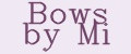 Аналитика бренда Bows by Mi на Wildberries