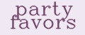 party favors