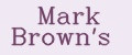 Mark Brown's