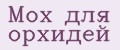 Мох для орхидей
