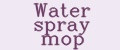 Water spray mop