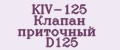 KIV-125 Клапан приточный D125