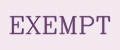 EXEMPT