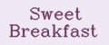 Аналитика бренда Sweet Breakfast на Wildberries