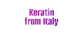 Keratin from Italy