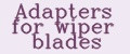 Аналитика бренда Adapters for wiper blades на Wildberries