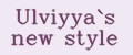 Ulviyya`s new style