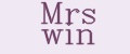 Mrs win