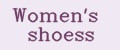 Women's shoess