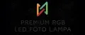 Premium RGB LED Foto Lampa