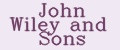 John Wiley and Sons
