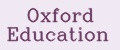 Oxford Education