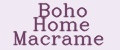 Аналитика бренда Boho Home Macrame на Wildberries