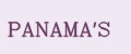 PANAMA'S