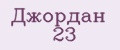 Джордан 23